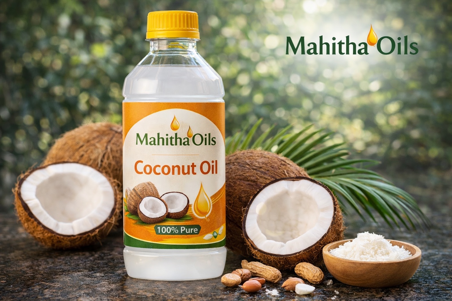 Coconut Cold-Pressed Oil
